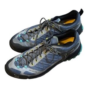 Salewa Firetail Evo Women Hiking Trail Running Shoes Blue Jeans Moon Size 11